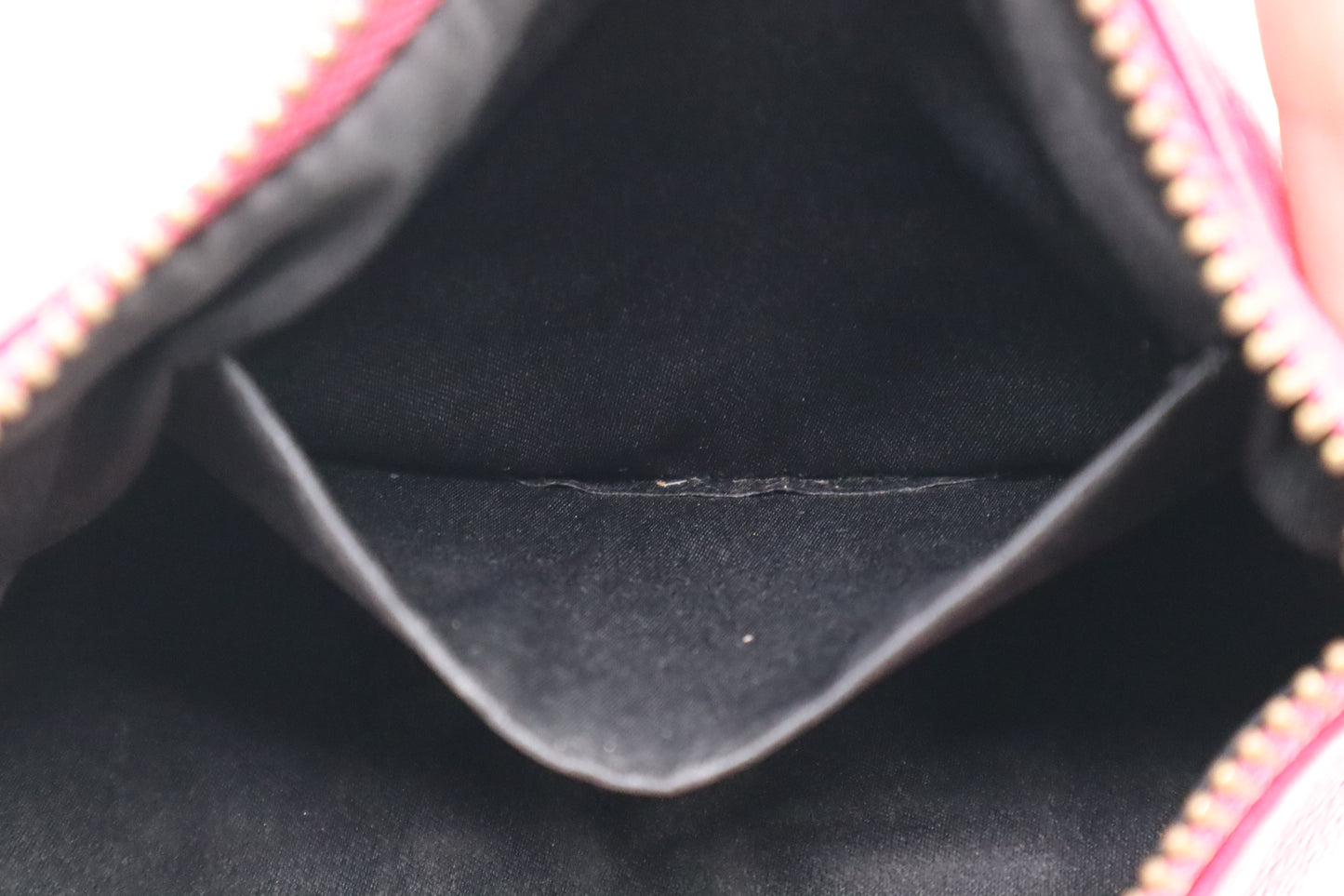 YSL Saint Laurent Pink Pouch in Pink Leather