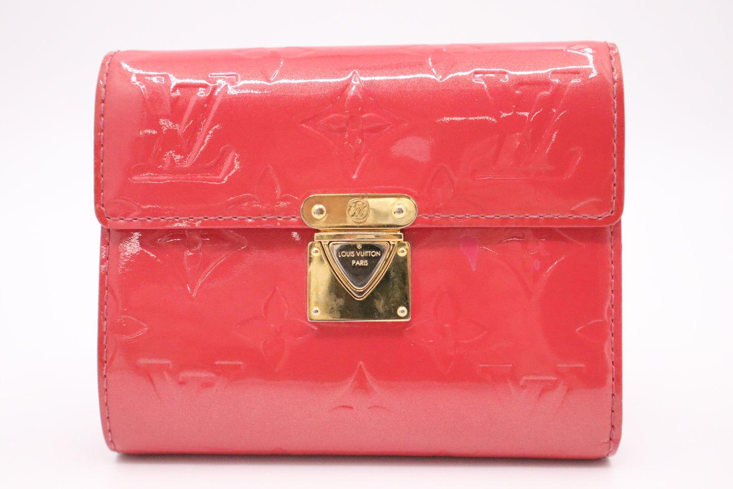 Louis Vuitton Koala Wallet in Pink Vernis Leather