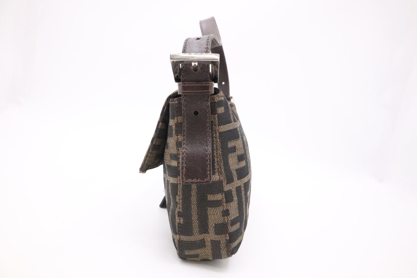Fendi Baguette in Zucca Canvas