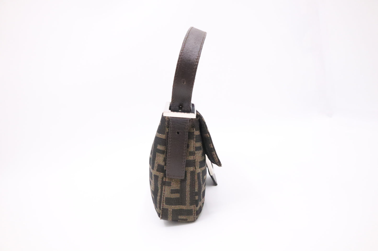 Fendi Baguette in Zucca Canvas