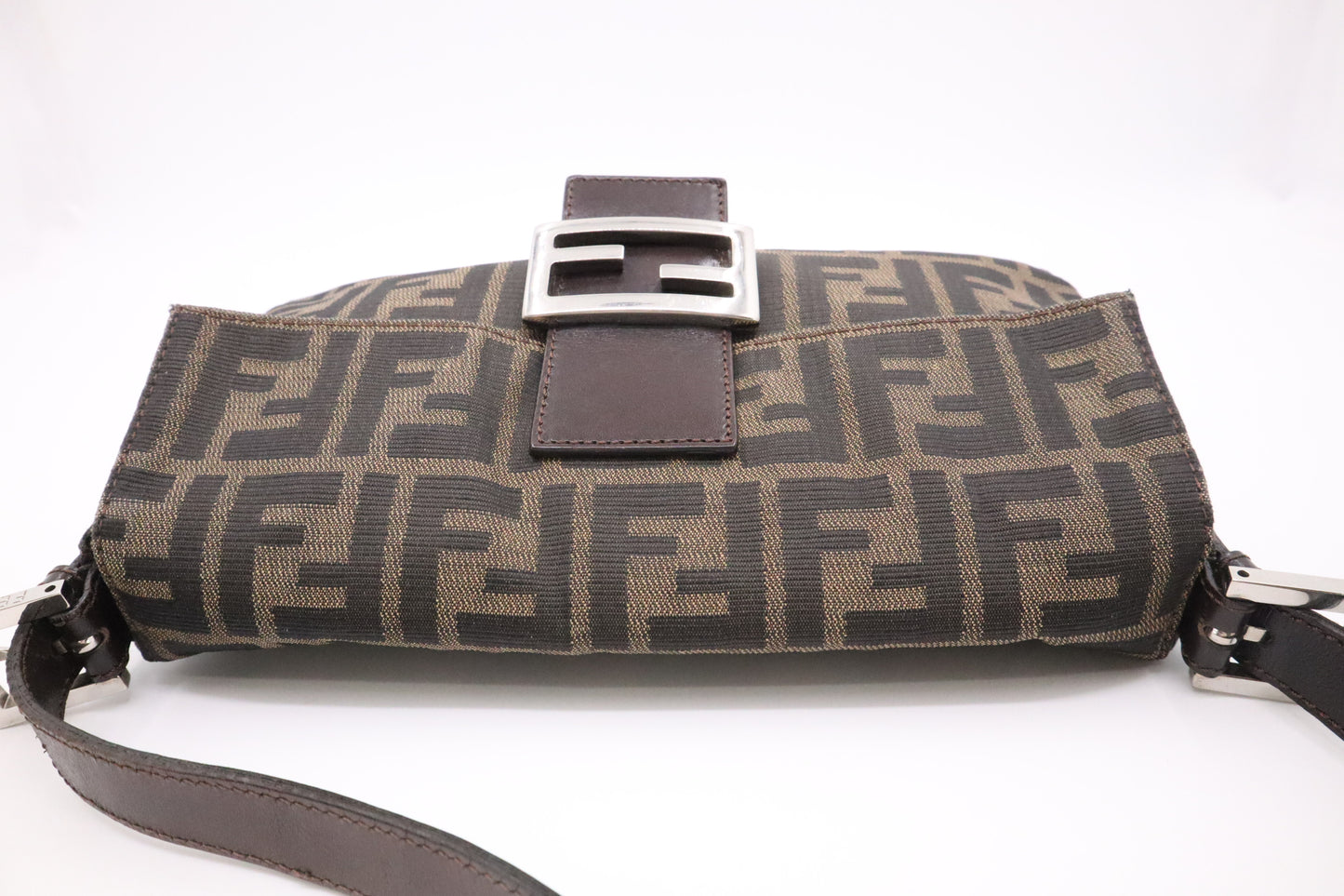 Fendi Baguette in Zucca Canvas