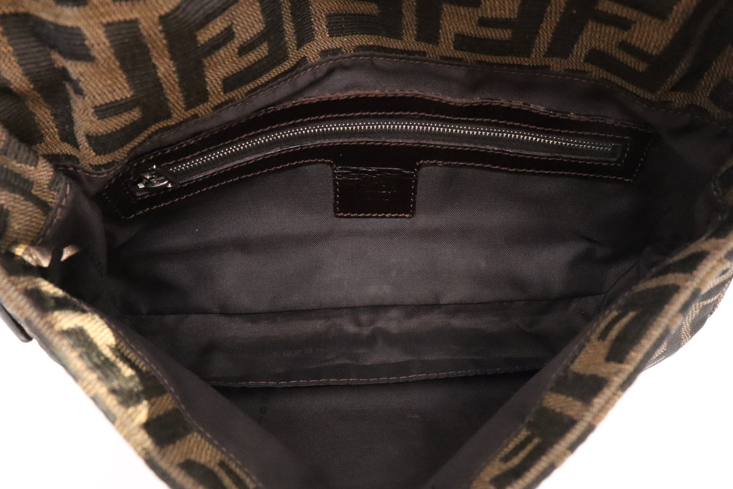 Fendi Baguette in Zucca Canvas