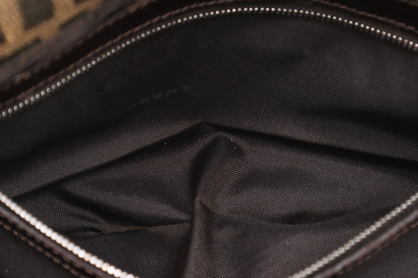 Fendi Baguette in Zucca Canvas