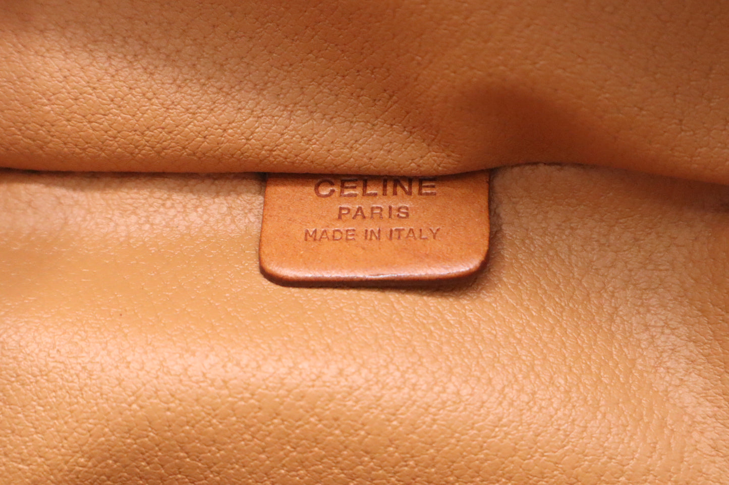 Celine Mini Vanity in Brown Macadam Canvas