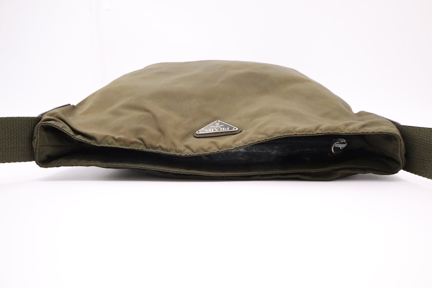 Prada Shoulder Bag in Green Nylon