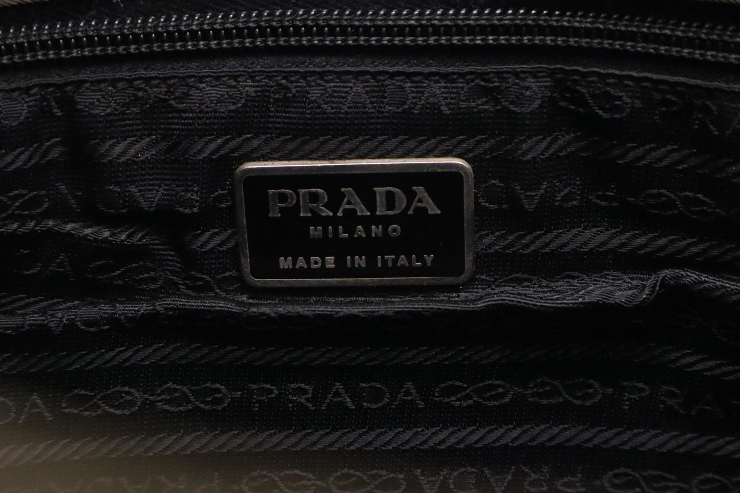 Prada Shoulder Bag in Green Nylon
