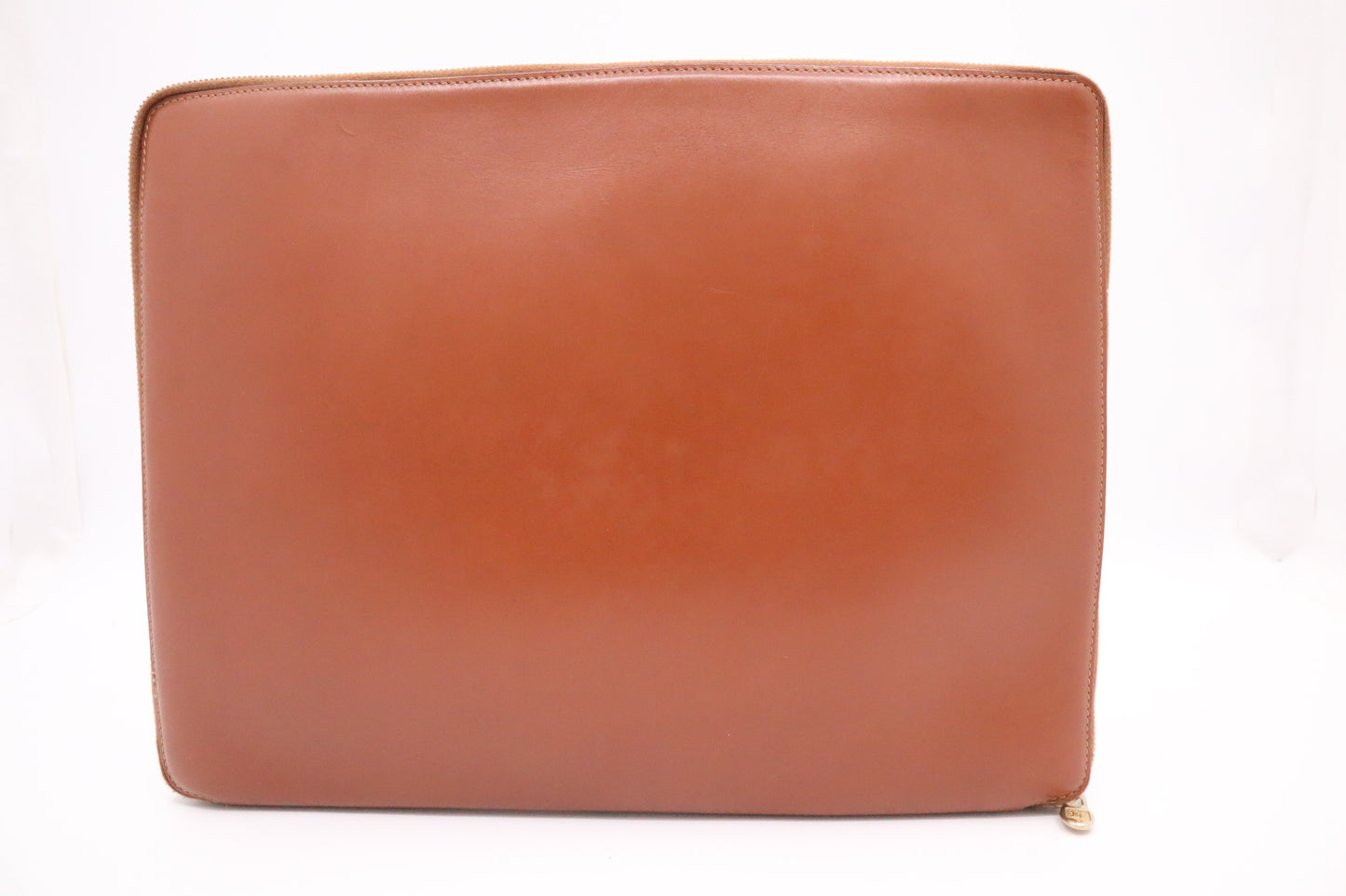 Celine Document Case in Brown Leather