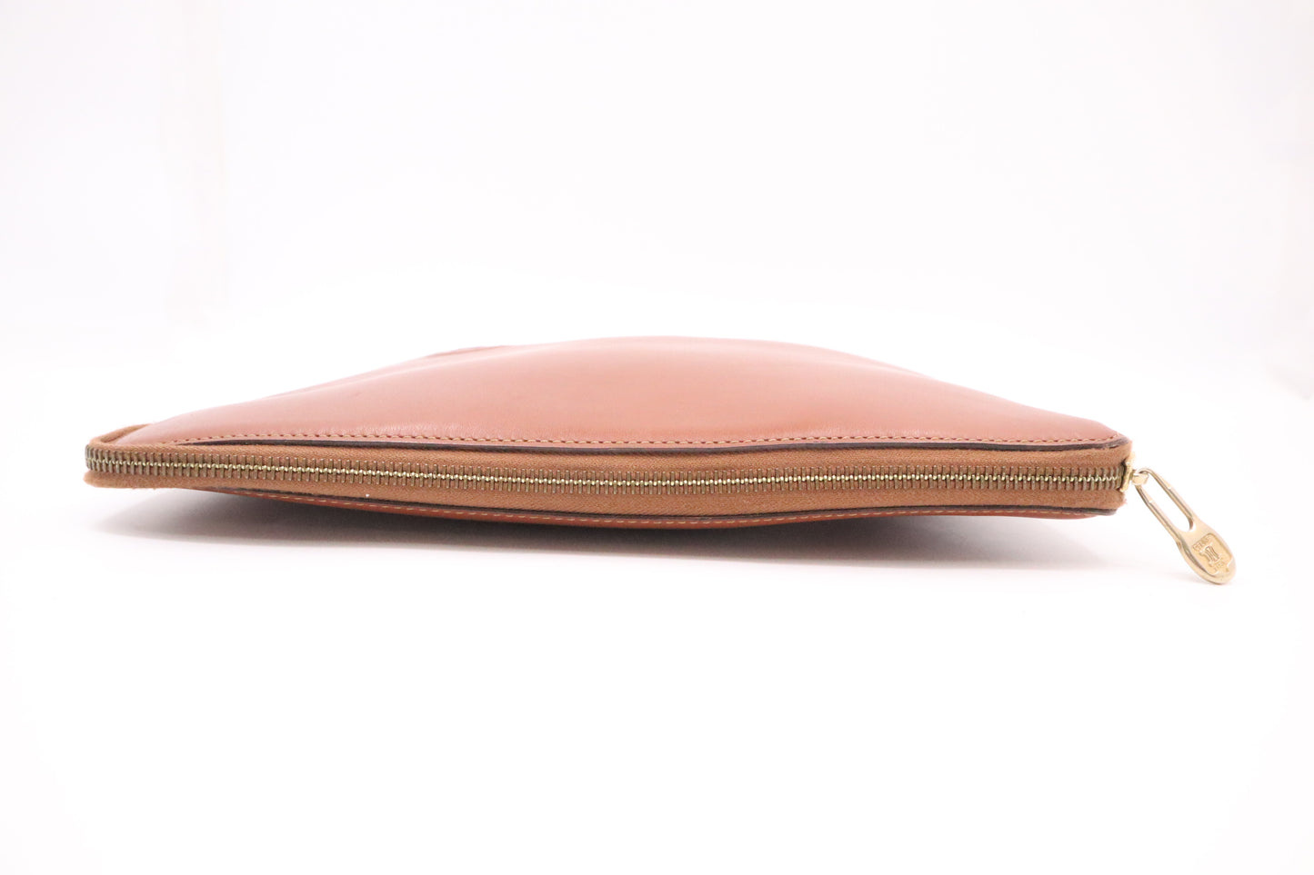 Celine Document Case in Brown Leather