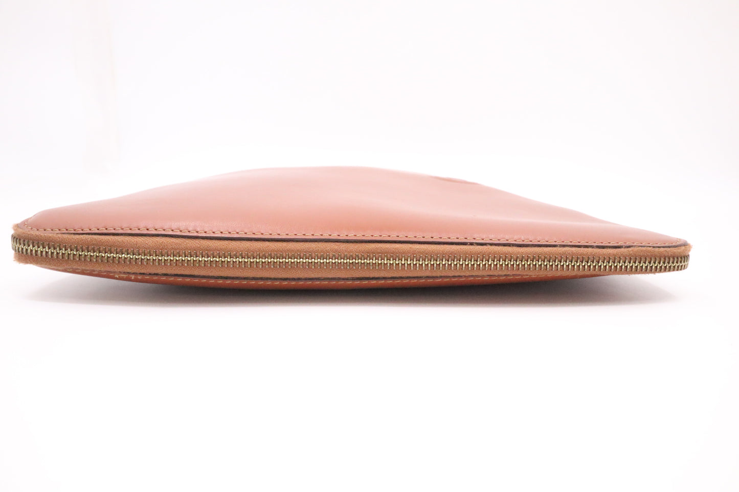 Celine Document Case in Brown Leather