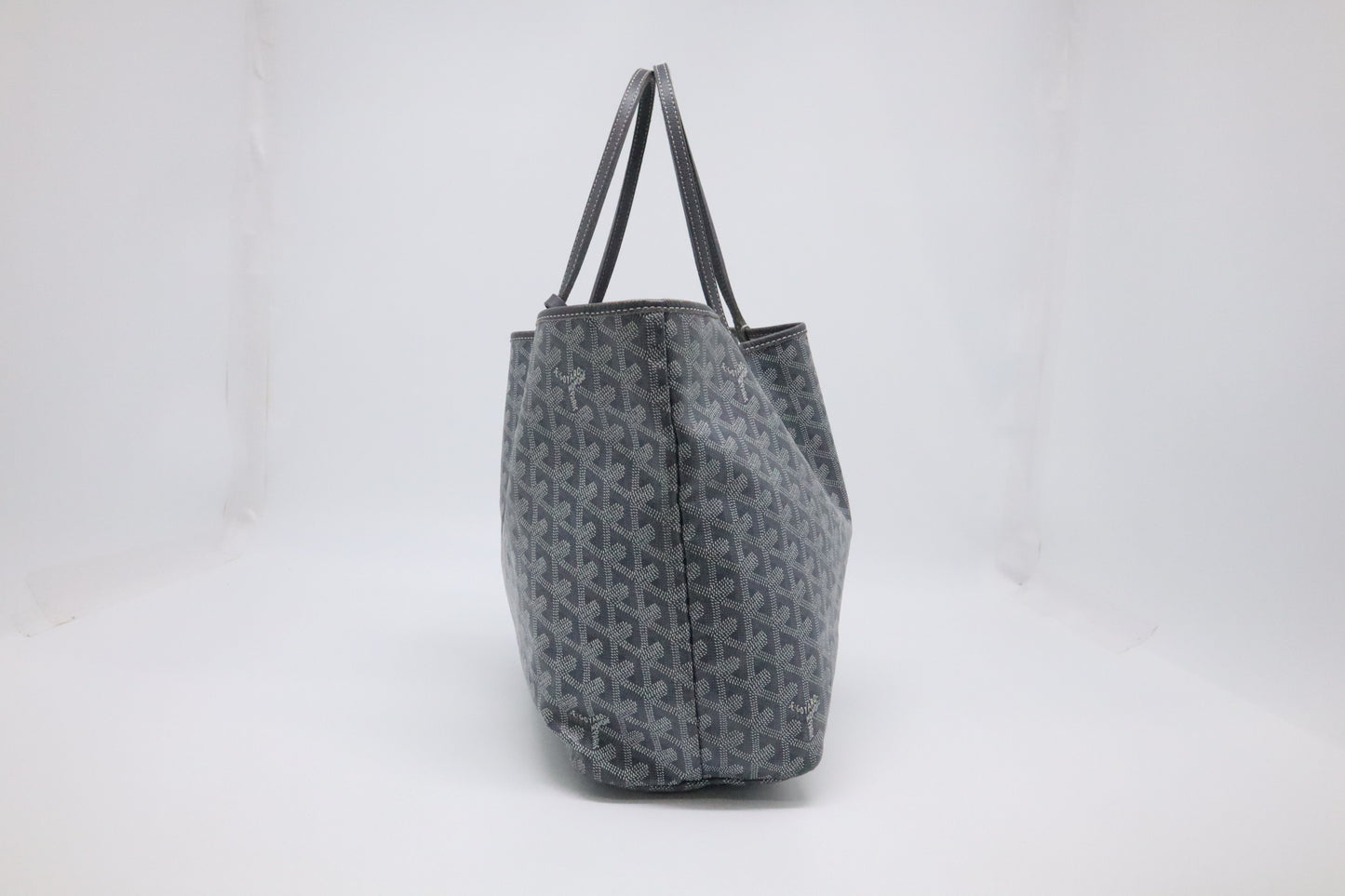 Goyard Saint Louis PM in Grey Goyardine Canvas