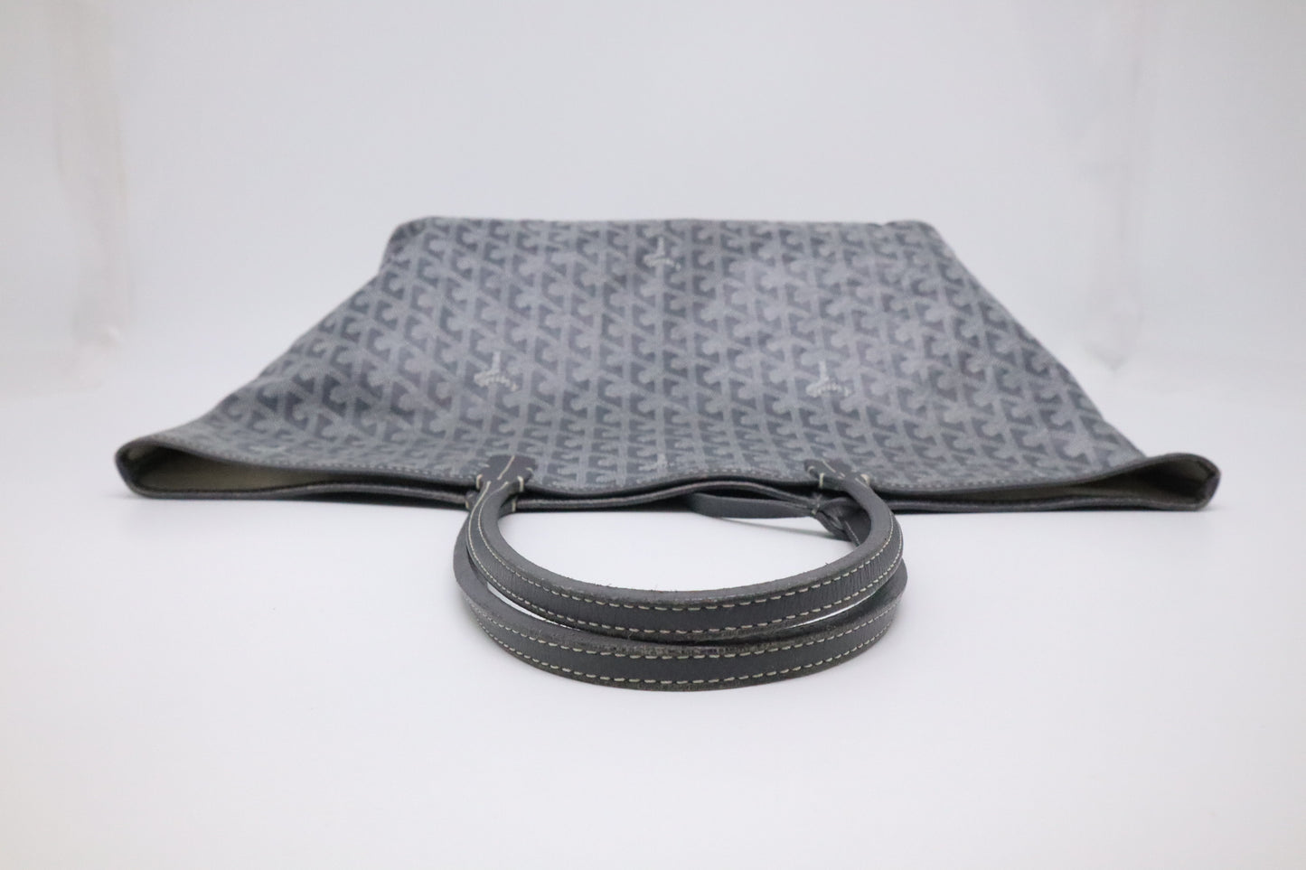 Goyard Saint Louis PM in Grey Goyardine Canvas