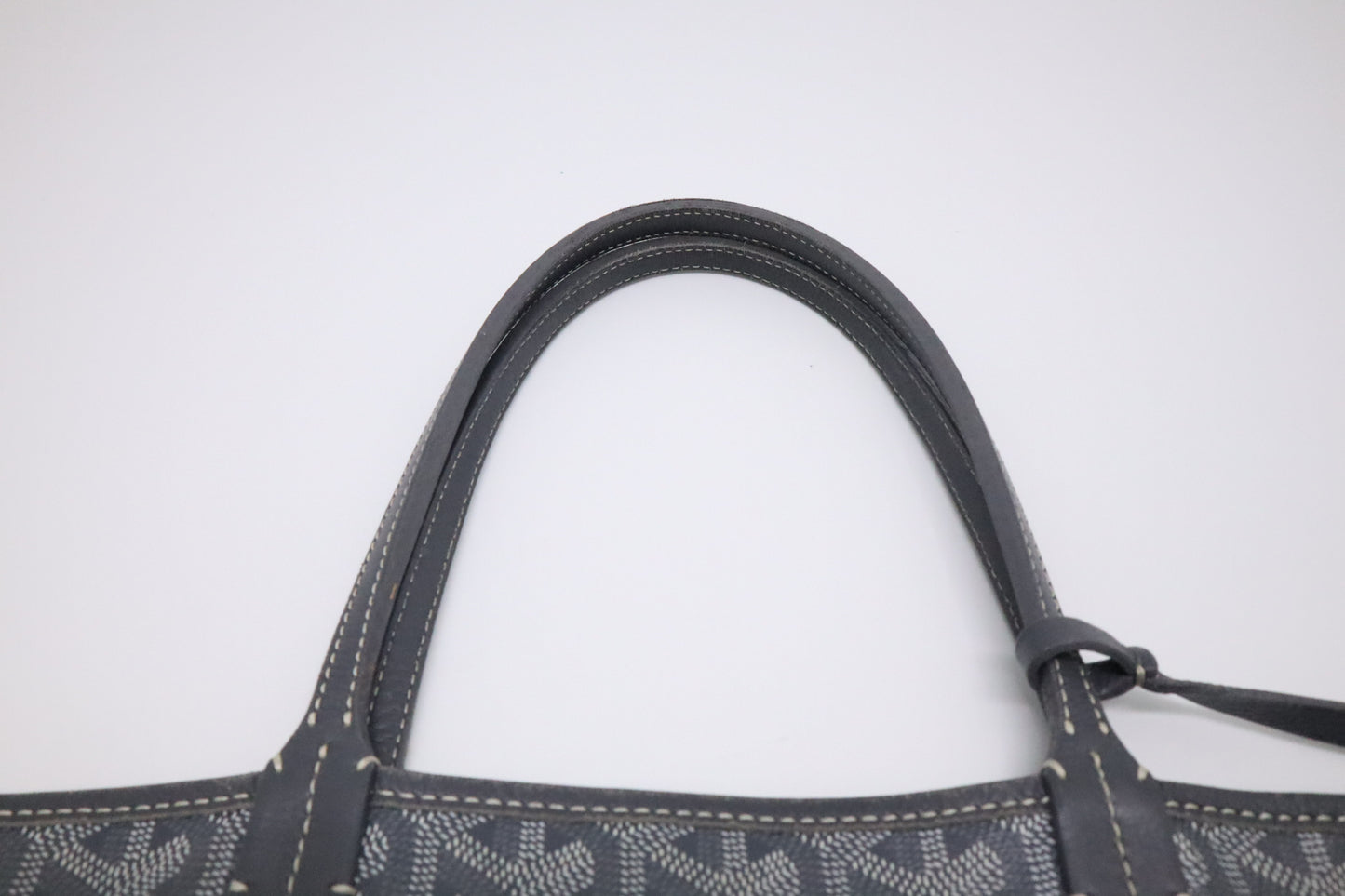 Goyard Saint Louis PM in Grey Goyardine Canvas