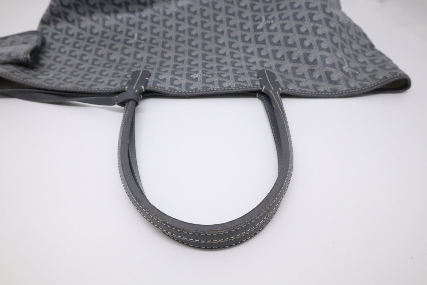 Goyard Saint Louis PM in Grey Goyardine Canvas