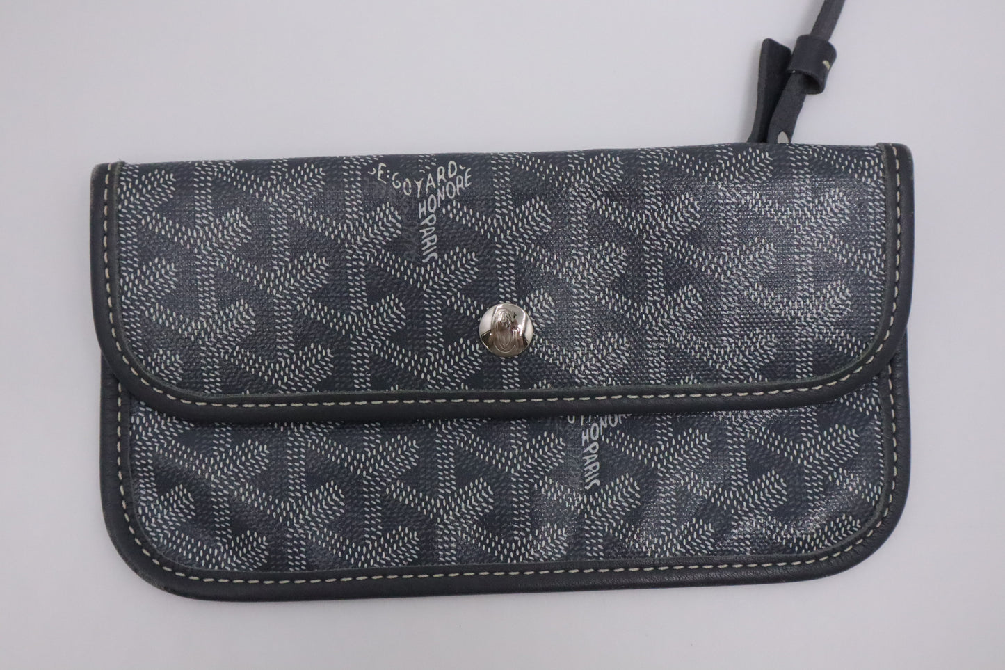Goyard Saint Louis PM in Grey Goyardine Canvas