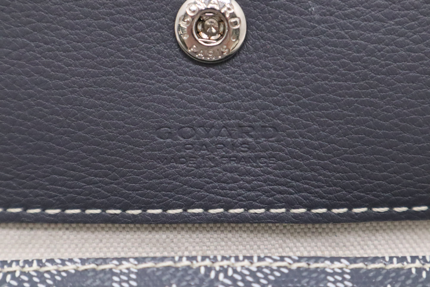 Goyard Saint Louis PM in Grey Goyardine Canvas