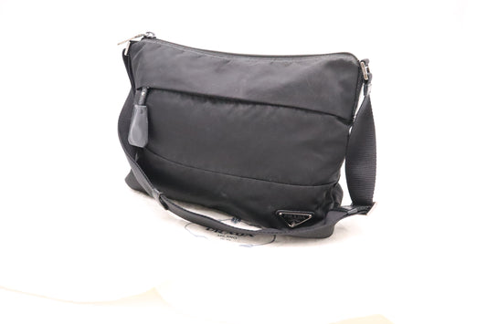 Prada Crossbody Bag in Black Nylon