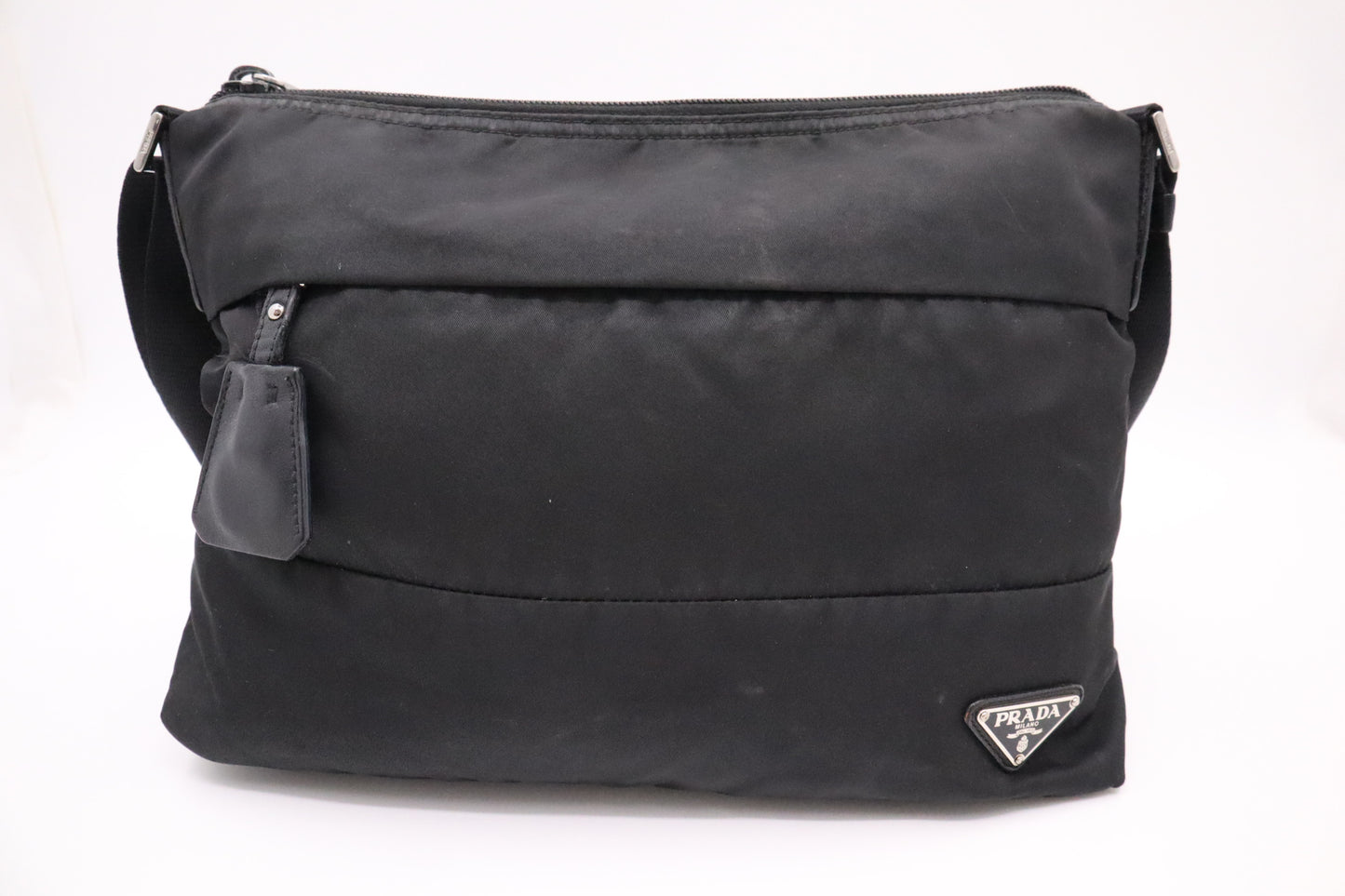 Prada Crossbody Bag in Black Nylon