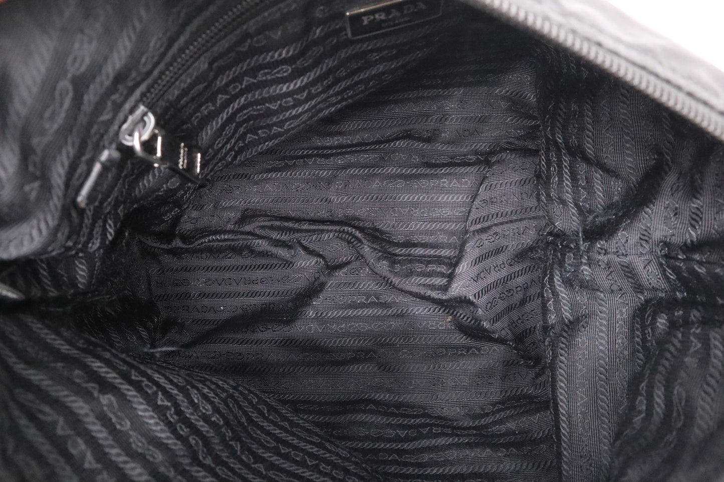 Prada Crossbody Bag in Black Nylon