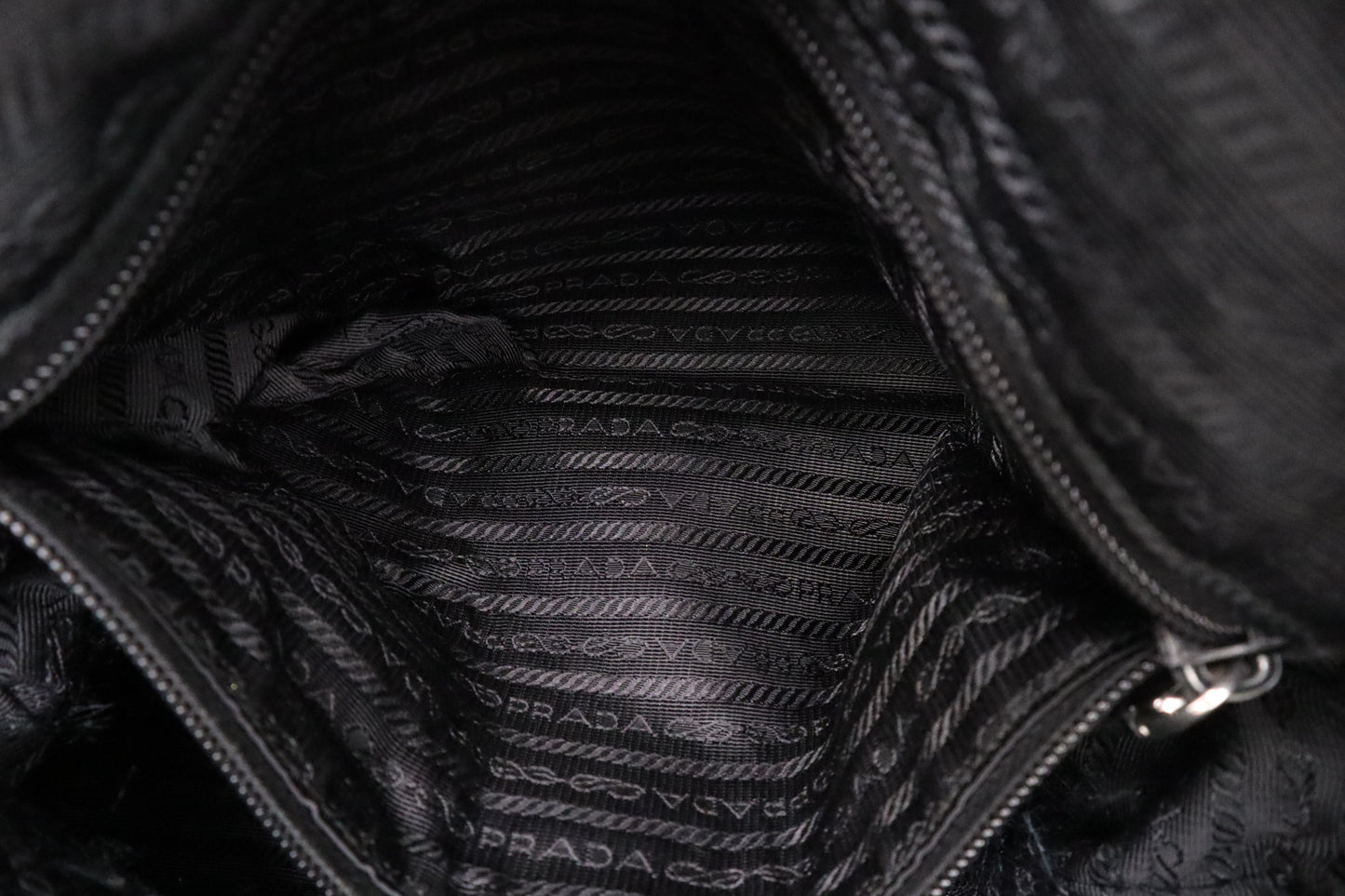 Prada Crossbody Bag in Black Nylon