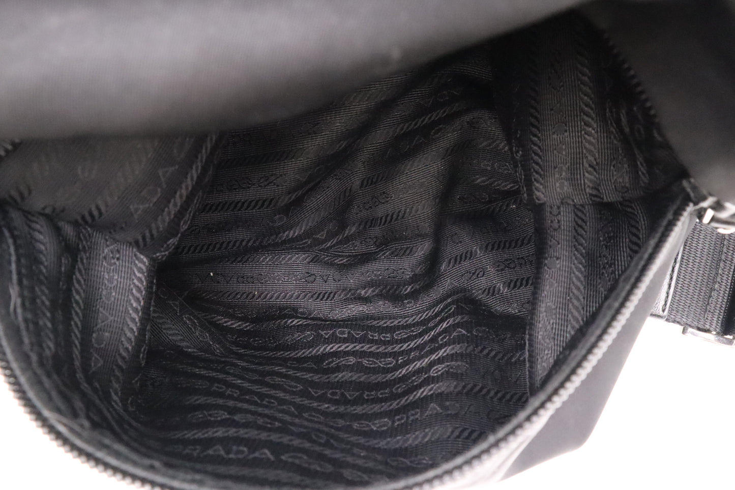 Prada Crossbody Bag in Black Nylon