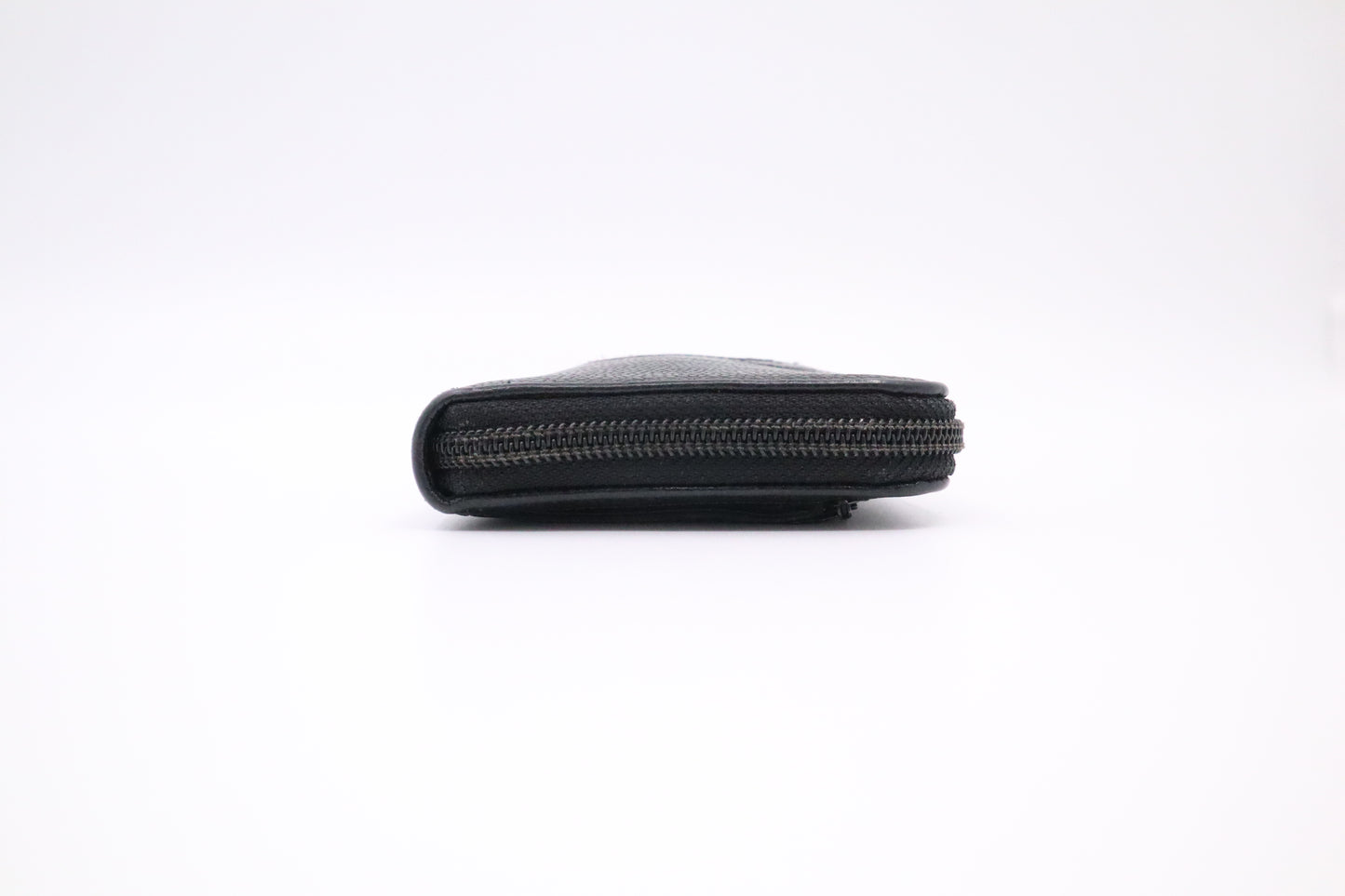 Chanel Long Zippy Wallet in Black Caviar Leather
