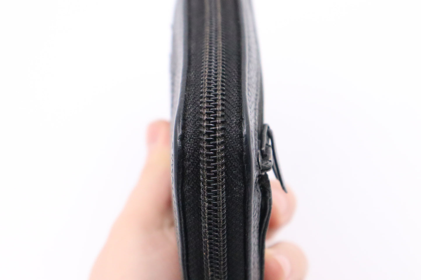 Chanel Long Zippy Wallet in Black Caviar Leather