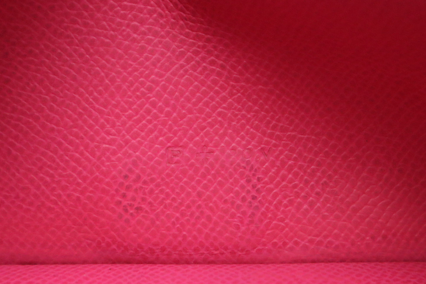 Hermes Bearn Soufflet Wallet in Burgundy Leather