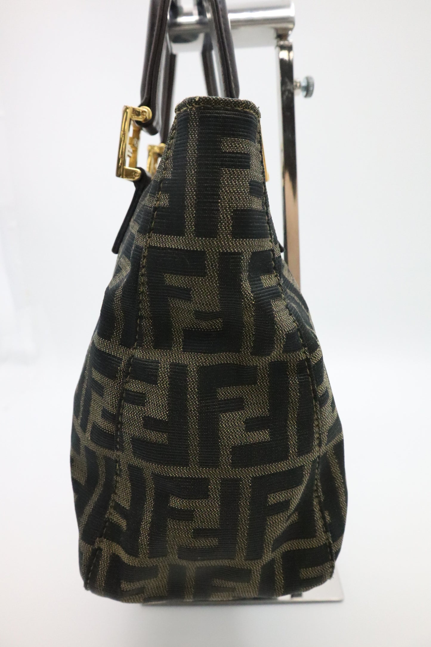 Fendi Handbag in Zucca Canvas