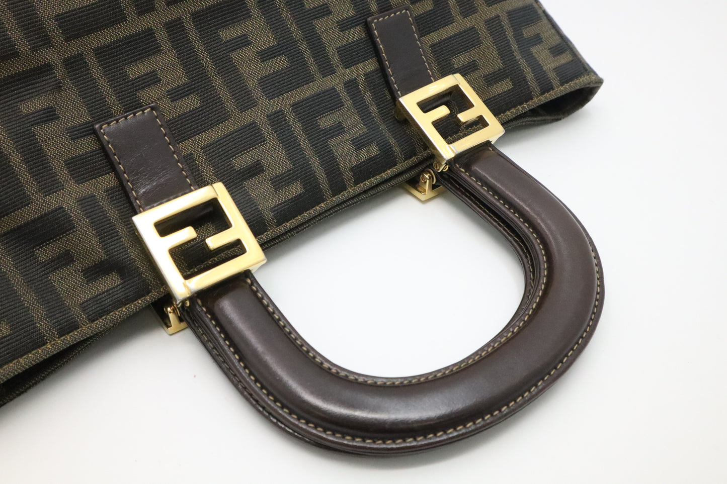 Fendi Handbag in Zucca Canvas