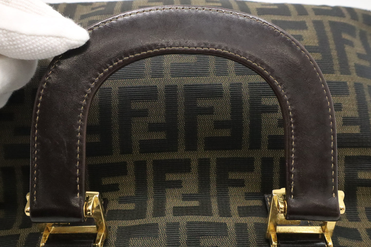 Fendi Handbag in Zucca Canvas