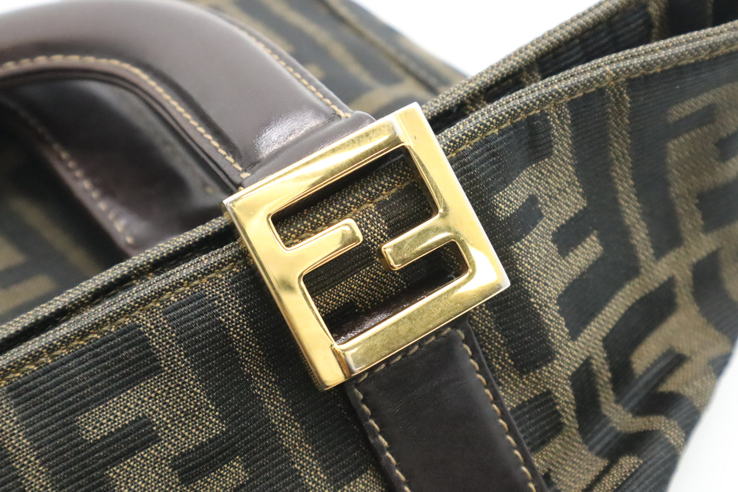 Fendi Handbag in Zucca Canvas