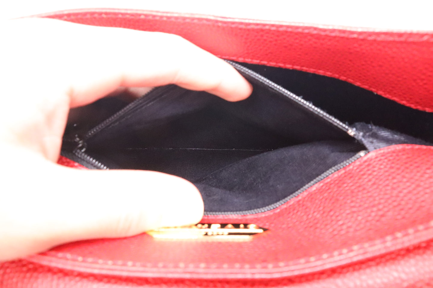 Givenchy Shoulder Bag in Red Leather