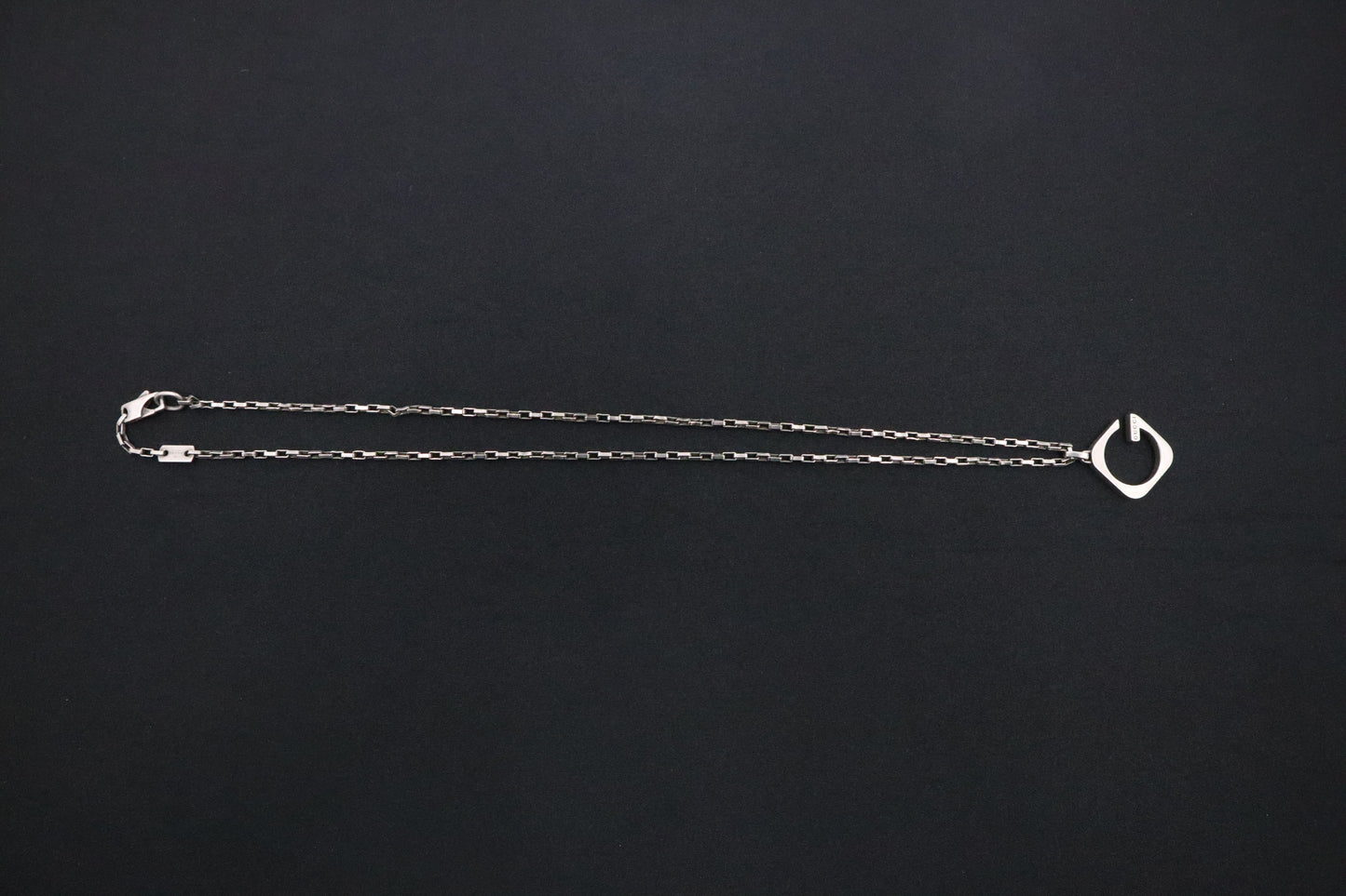 Gucci "G" Necklace in Sterling Silver