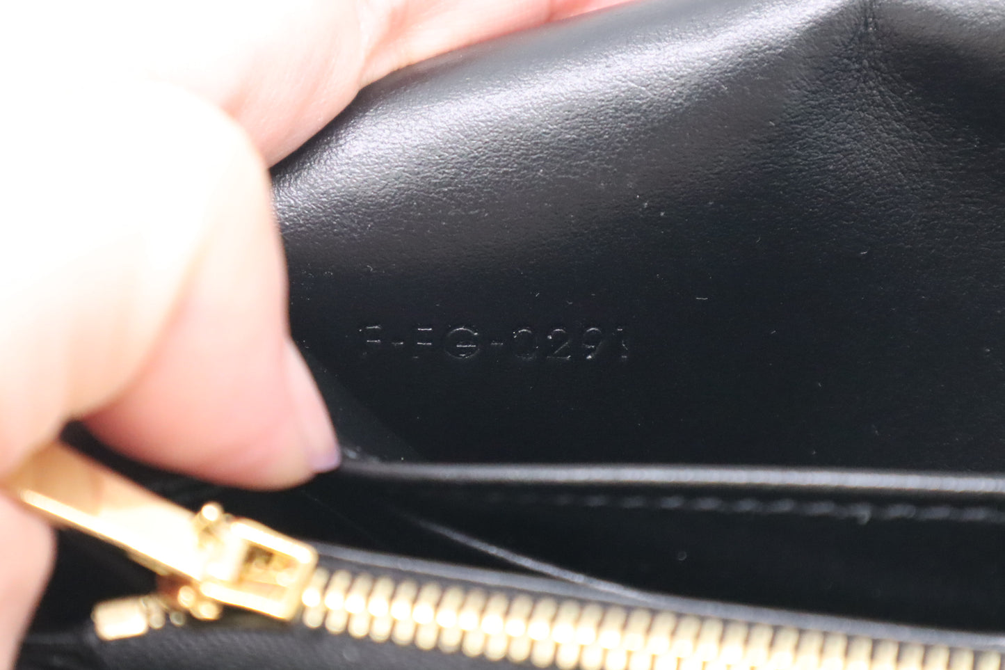 Celine Large Flap Wallet in Black Triomphe Leather