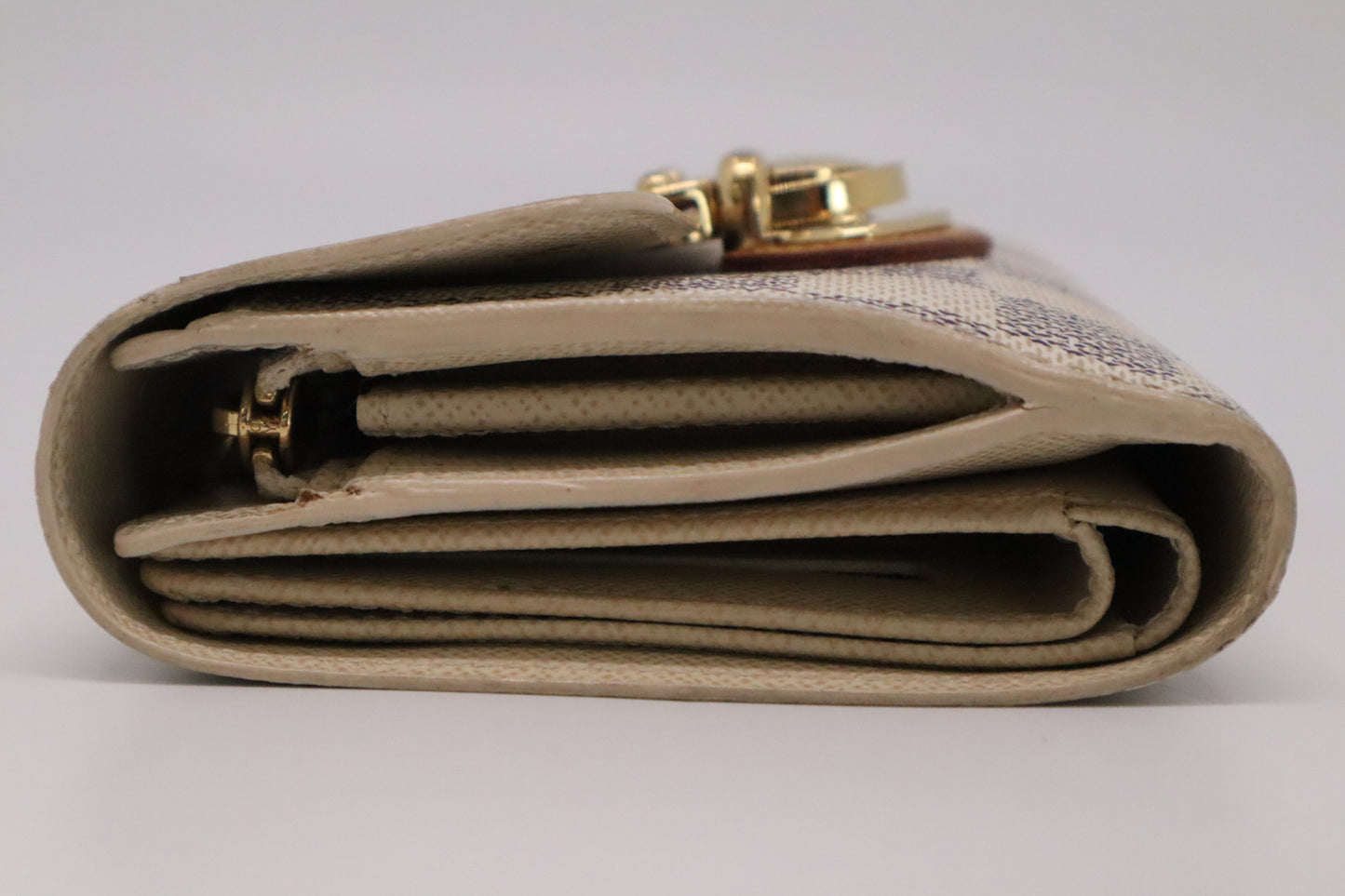 Louis Vuitton Portefeuille Koala in Damier Azur Canvas