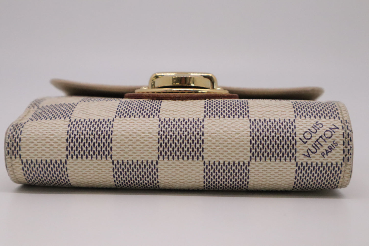 Louis Vuitton Portefeuille Koala in Damier Azur Canvas