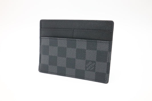Louis Vuitton Insert Card Case in Damier Graphite Canvas