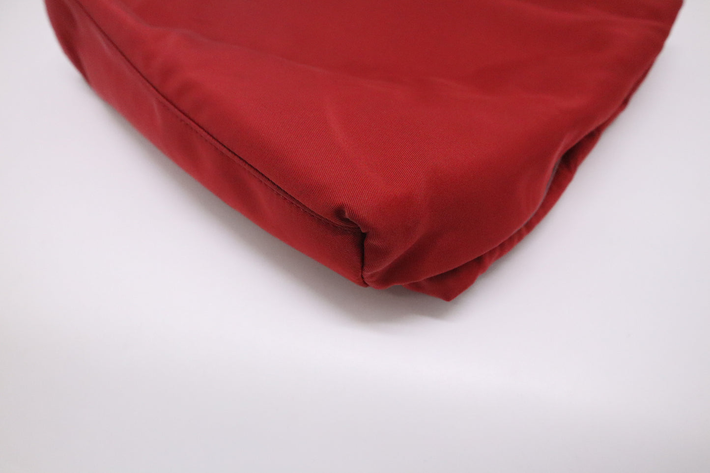 Prada Shoulder Bag in Red Nylon