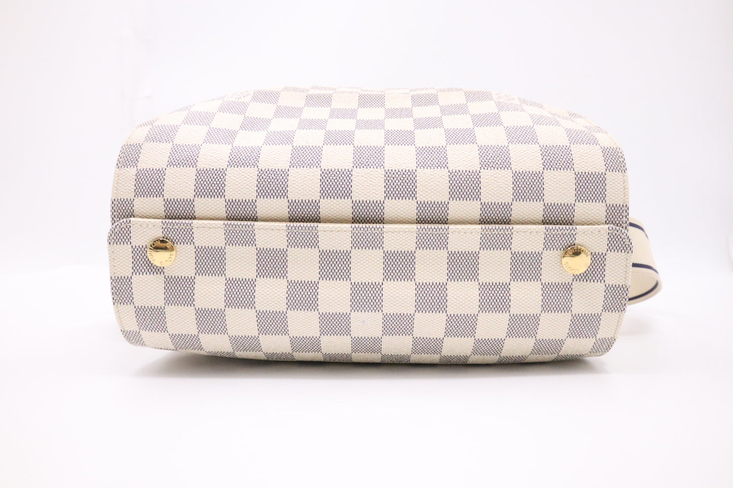 Louis Vuitton Naviglio Shoulder Bag in Damier Azur Canvas