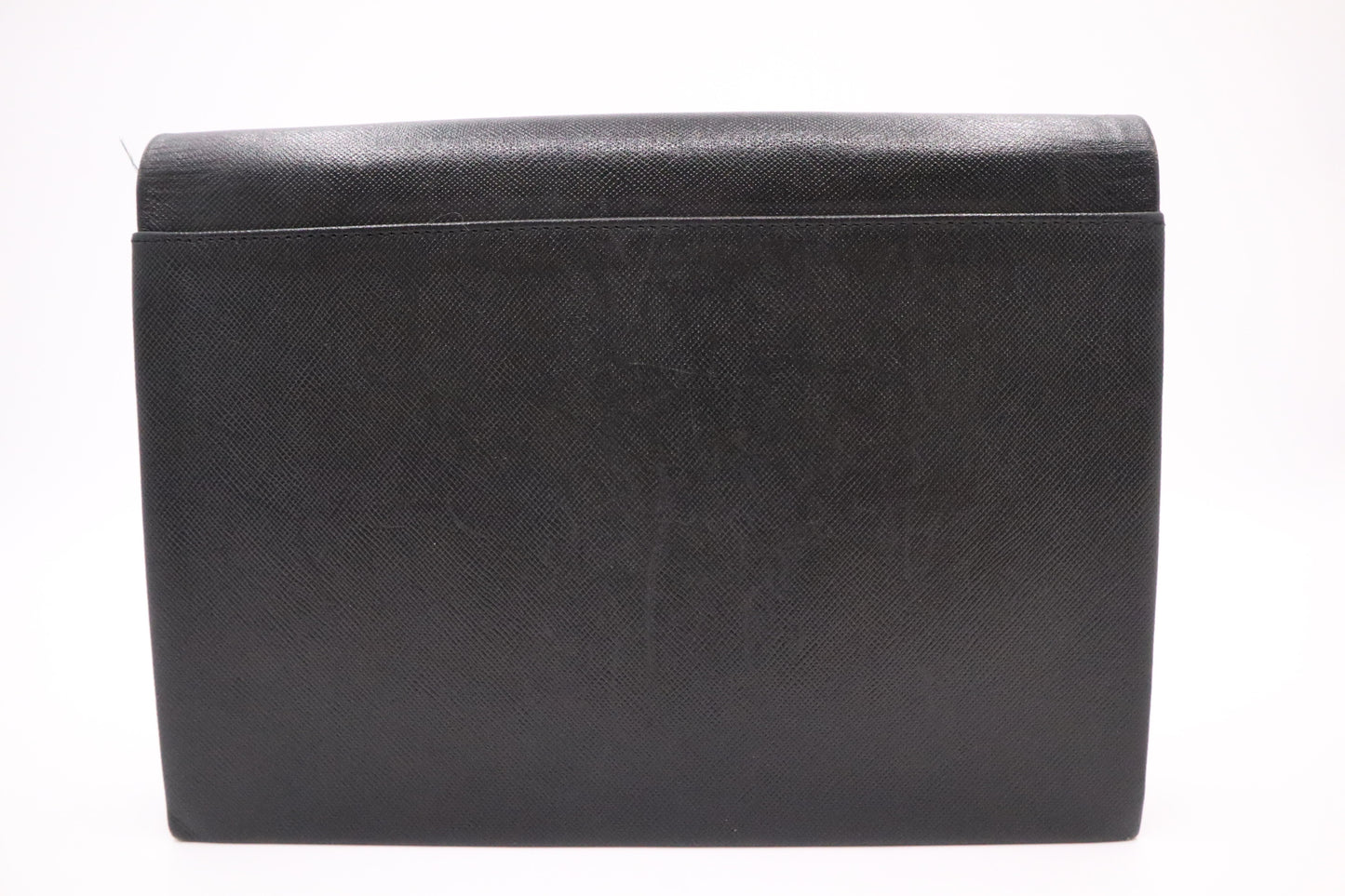 YSL Saint Laurent Clutch in Black Leather
