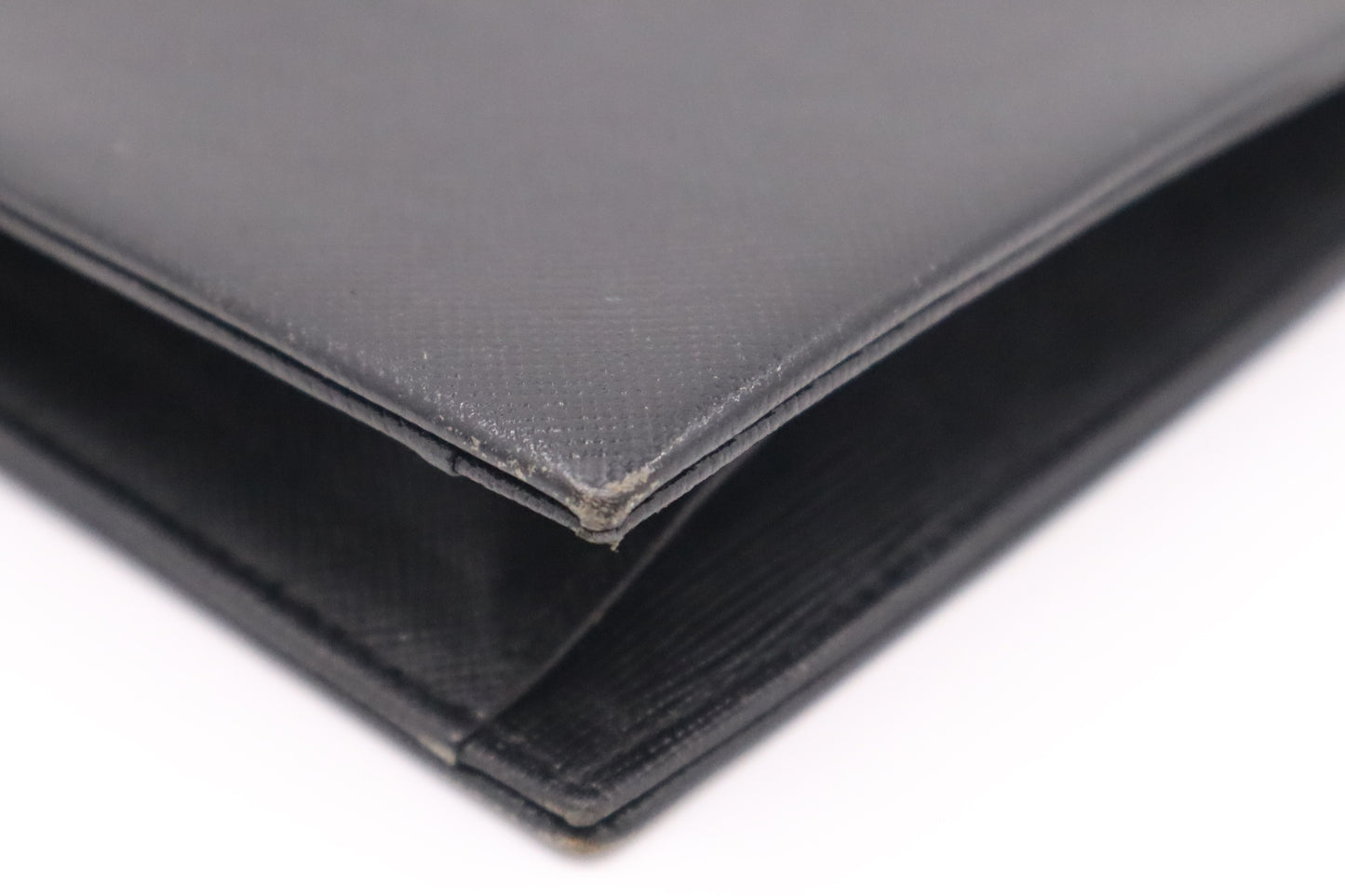 YSL Saint Laurent Clutch in Black Leather