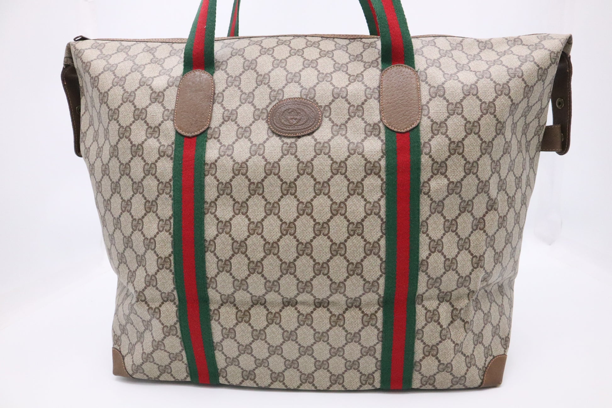 gucci travel tote bag Gucci Travel Tote in GG Supreme Canvas – Weekly Lux Drop