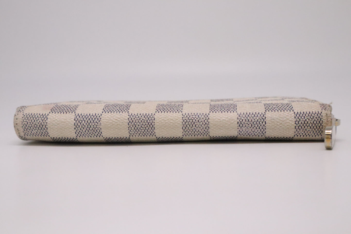 Louis Vuitton Long Zippy Wallet in Damiere Azur Canvas
