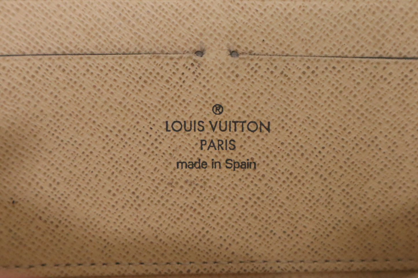 Louis Vuitton Long Zippy Wallet in Damiere Azur Canvas