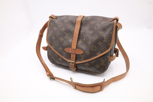 Louis Vuitton Saumur 30 in Monogram Canvas