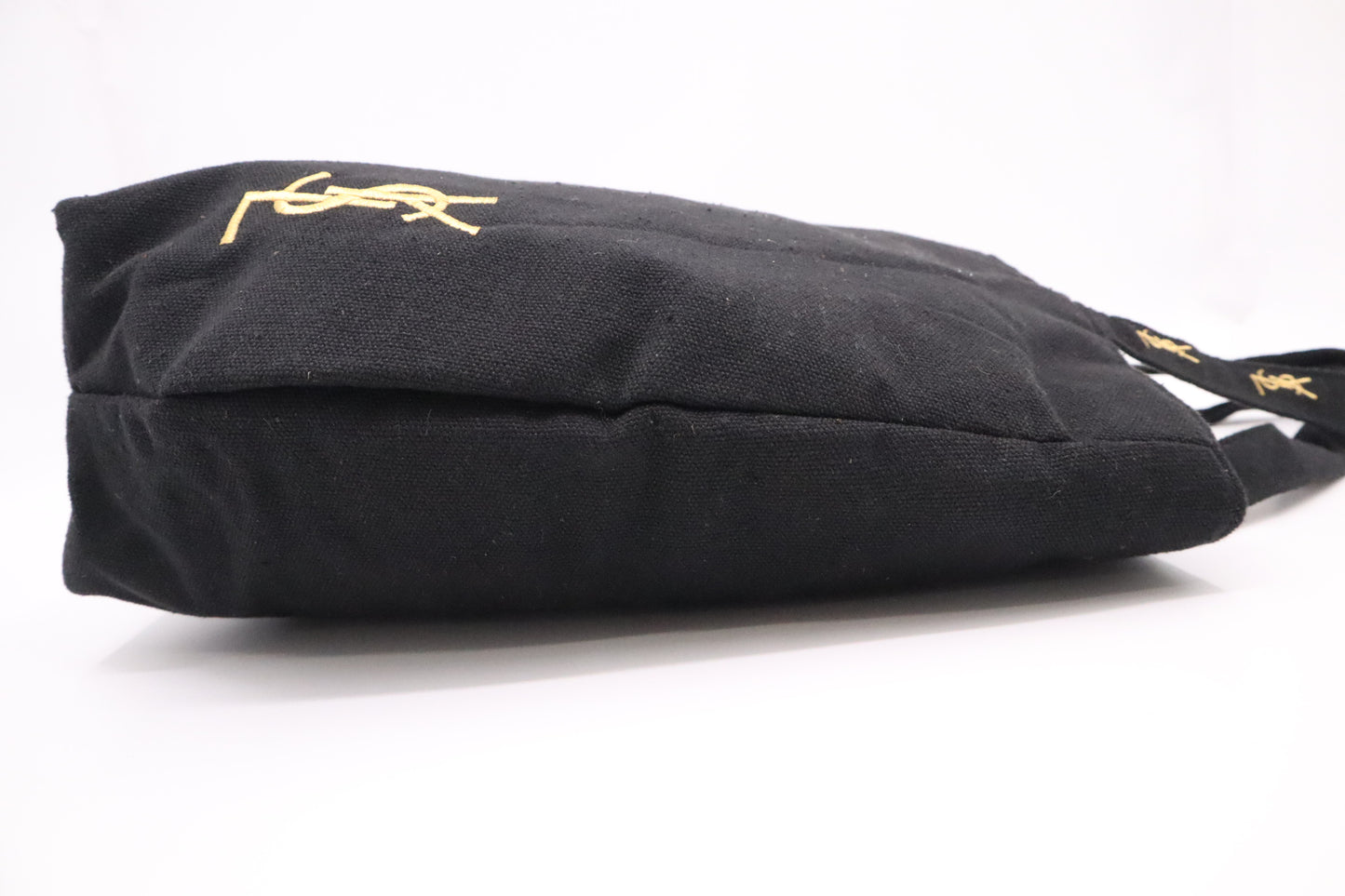 YSL Tote in Black Canvas