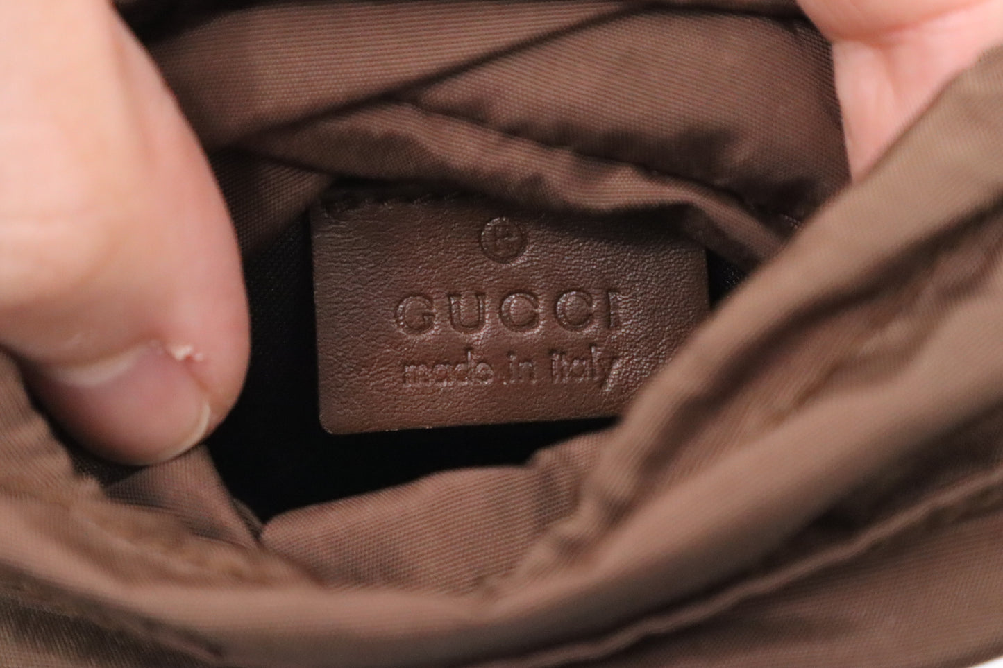Gucci Bottle Cover in GG Canvas