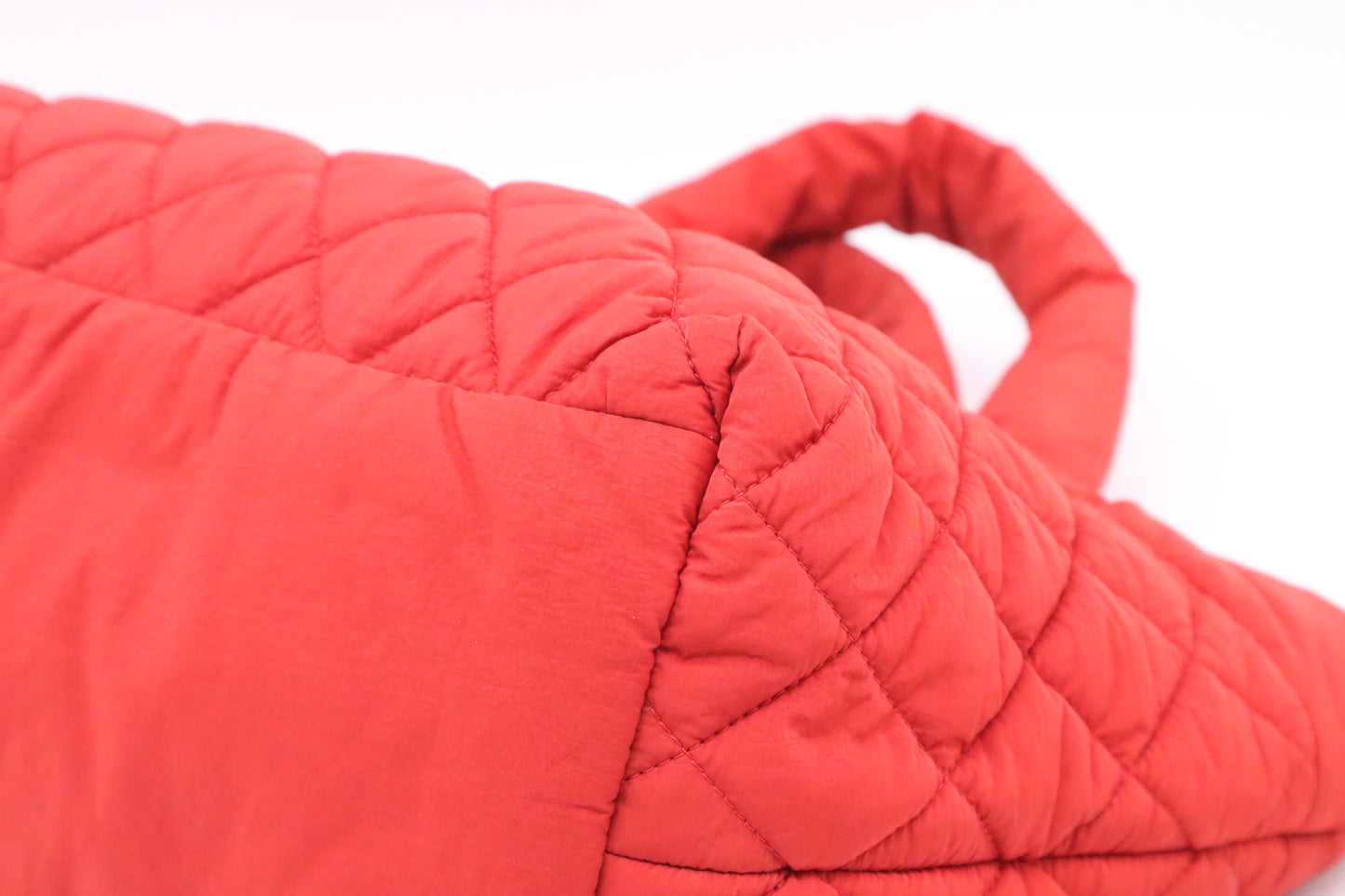 Chanel Cocoon Handbag in Red Nylon