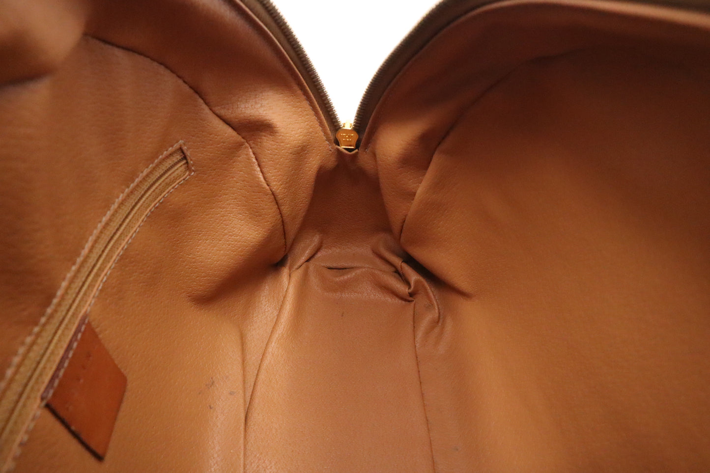 Celine Handbag in Brown Macadam Canvas