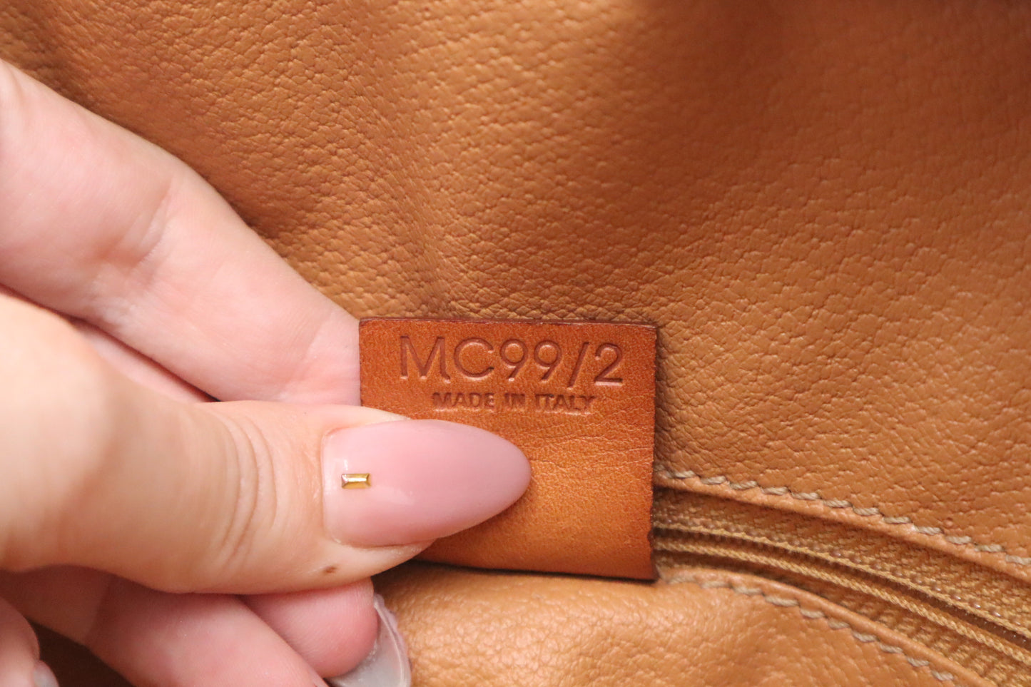 Celine Handbag in Brown Macadam Canvas